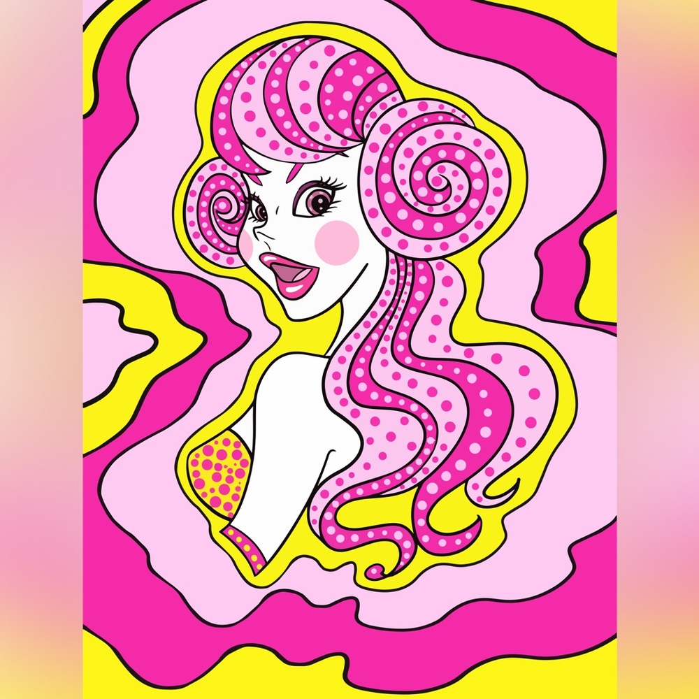 “Taffy Girl” 8.5 x 11” Art Print